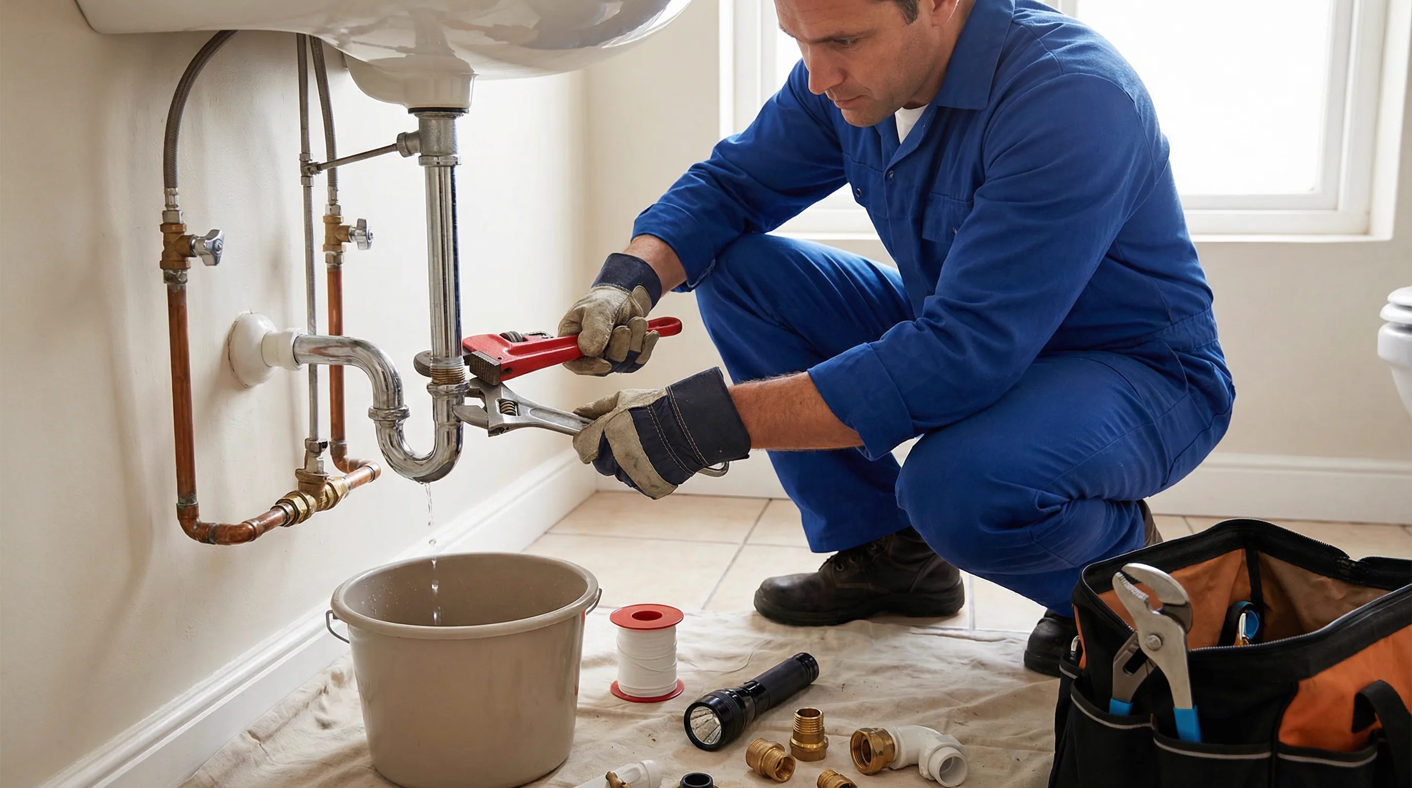 Reparos hidráulicos e detecção de vazamento em Santo André-SP